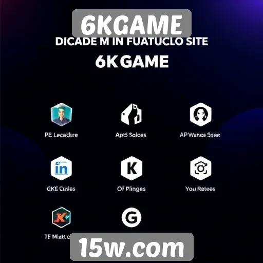Novas funcionalidades do site 6KGAME em destaque